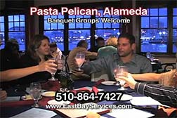 A commercial using a voice-over
